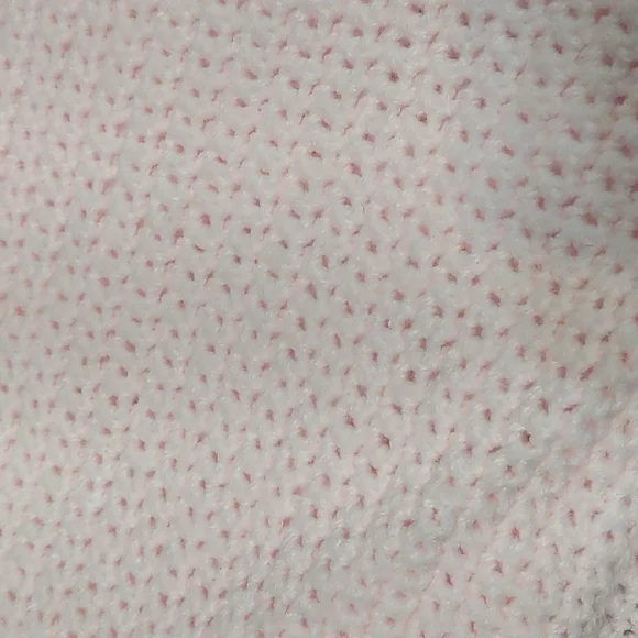 HANDMADE Soft Pink Baby Blanket - Picture 2 of 2
